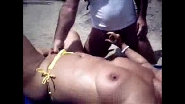 My Horny Wife Playing With Stranger At Nude Beach Voyeur Hidden Spy